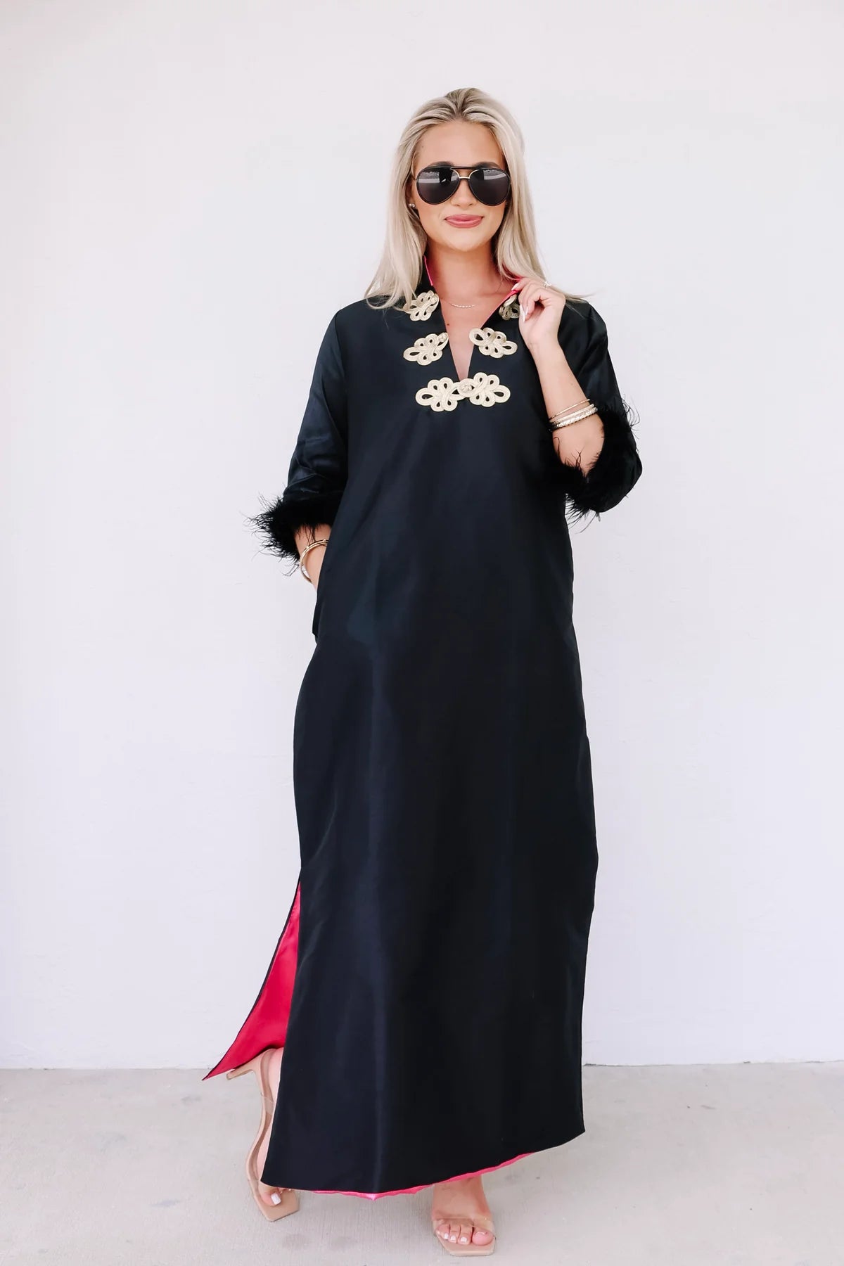 ROBERT-Black Maxi Dress